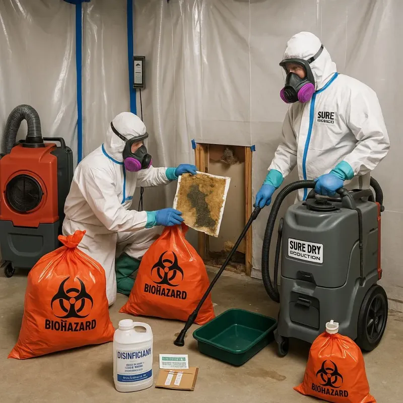 Contaminated Water Handling Protocols process in Primera, TX