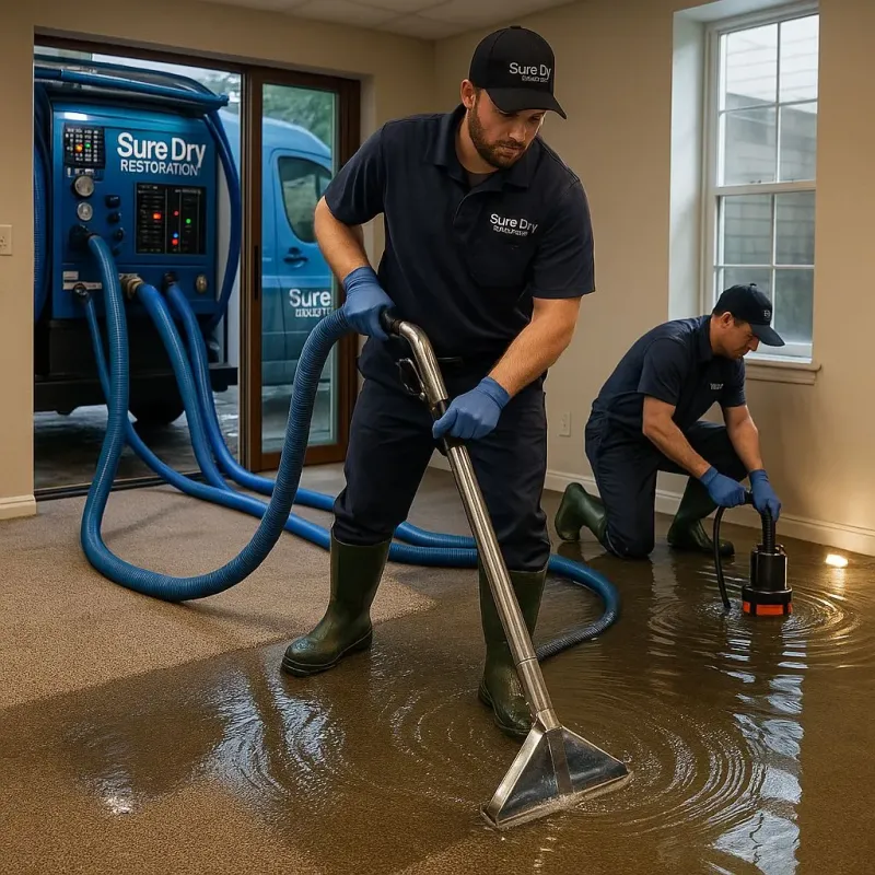 Water Extraction and Removal process in Primera, TX